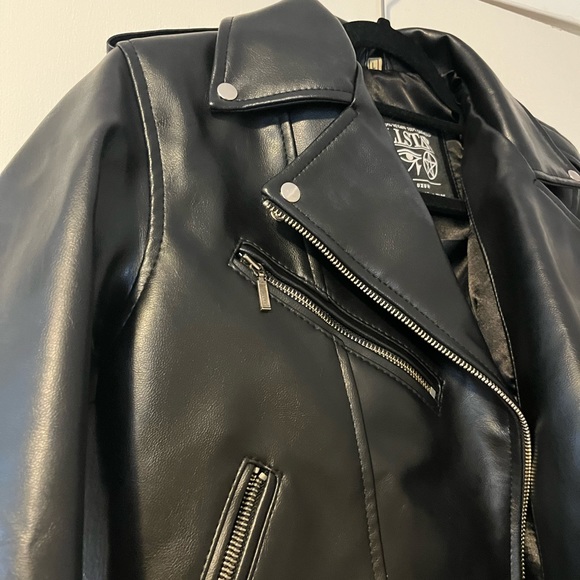 Killstar Faux Leather Jacket - Picture 6 of 6